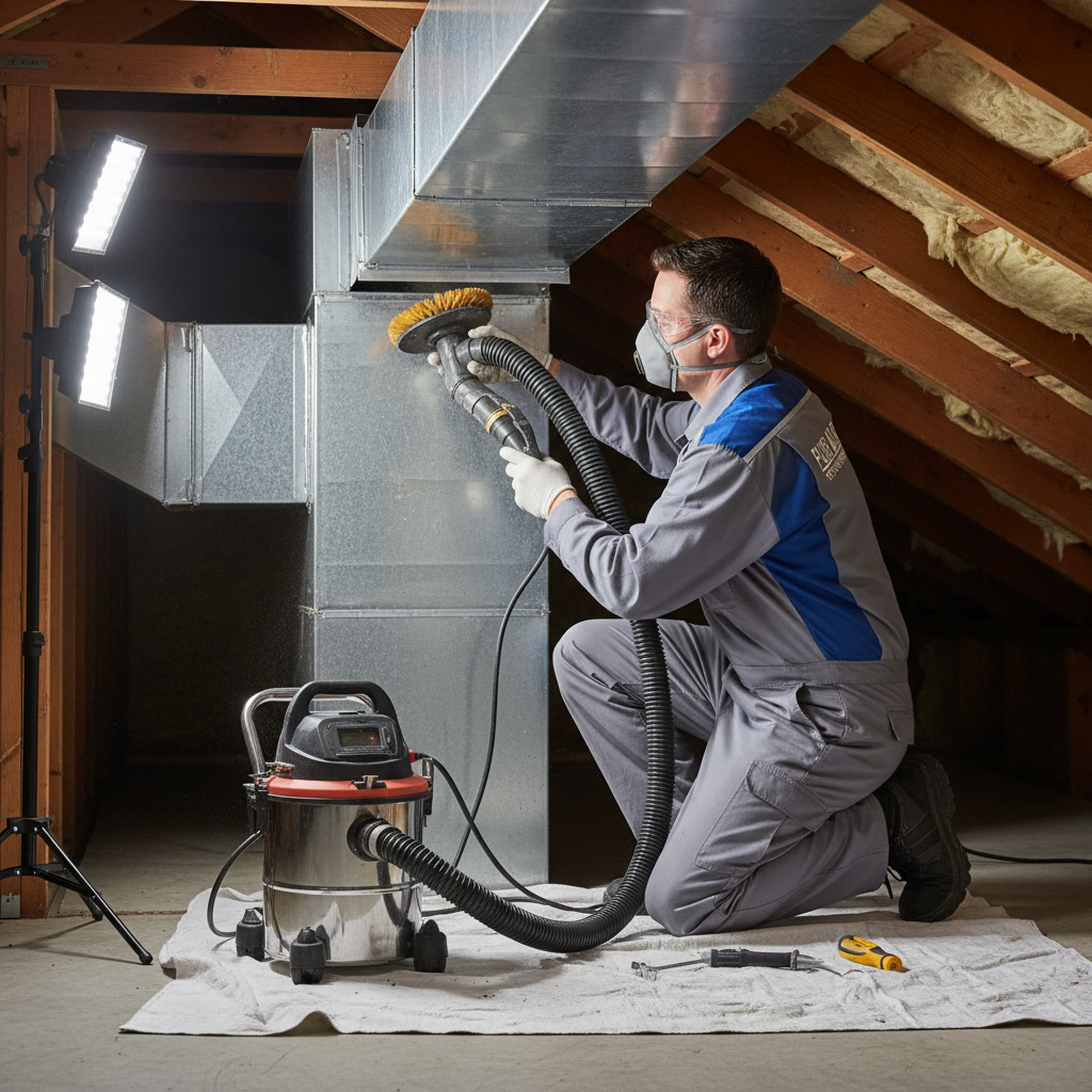 Professional Direct Air Solutions technician at work